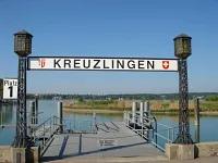 Ortsschild Kreuzlingen — Hafen